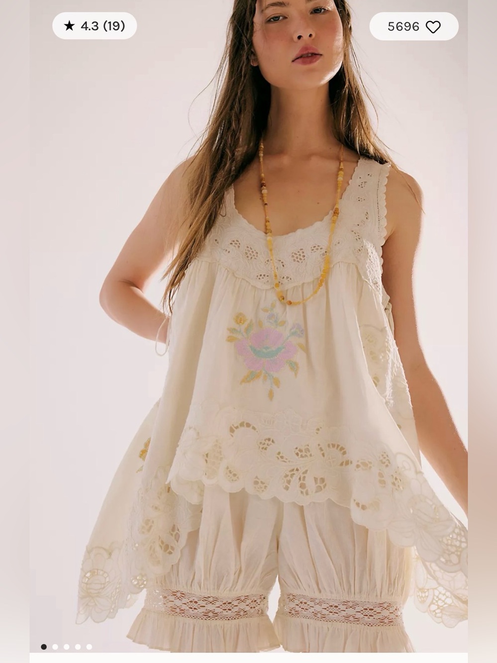 Free People Eye Catcher Bloomsie Romper. NWT tofu